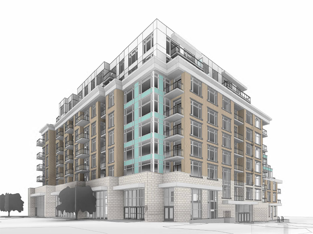 Exterior drawing of 255 Richmond Road